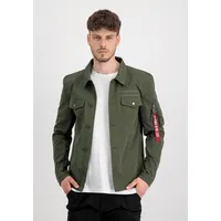 Alpha Industries 108123 Überhemd - Dark Olive - 3XL