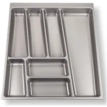 SOTech Besteckeinsatz ORGA-BOX II 40,5 x 4,5 x 46,2 cm 1-tlg. silbergrau