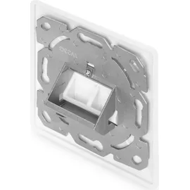 Digitus Leerdose mit Frontplatte für 2x Keystone Module