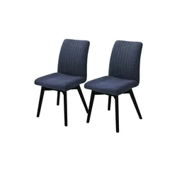 Woodford 2er Set Polsterstuhl im 2er Set Menda ¦ blau ¦ Maße (cm): B: 47 H: 88 T: 69.0