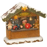 Hubrig Volkskunst GmbH Hubrig-Volkskunst Winterkinder Geschenkehäusel Höhe 10cm