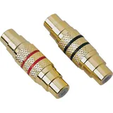 SINUSLIVE CVW Cinch-Adapter [2x Cinch-Buchse - 2x Cinch-Buchse]