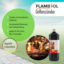 540  Grillanzünder flüssig für Grills und Feuerstellen in Flasche