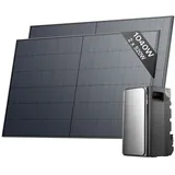 EcoFlow STREAM Ultra Balkonkraftwerk mit Speicher 1040W, 1,92kWh Speicher für Balkonkraftwerk, 2x 520W Solarpanel,