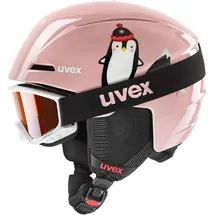 Uvex viti set pink penguin 46-50 cm