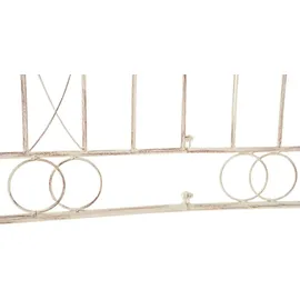 CLP Gartenzaun 124 x 116 cm Antik-Creme