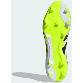 adidas Predator League FG/MG Herren Cloud White/Core Black/Lucid Lemon 46