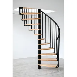 Minka Spindeltreppe Luna 38 305,5 cm Holz Weiß