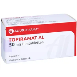 Topiramat AL 50 mg Filmtabletten 100 St