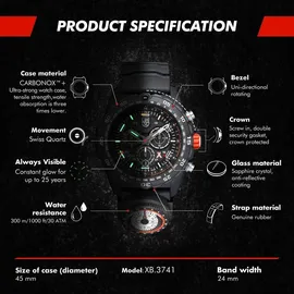 Luminox Bear Grylls Survival 3740 Master Series Gurt 45 mm XB.3741