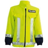 FRIES Fritz Söhne GmbH Kinder Polizei Jacke Neon Kostüm mit Aufschrift (140)