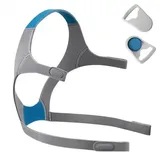 F20 Kopfbedeckung kompatibel mit Resmed AirFit/AirTouch F20 N20 Vollgesichtsmaske, CPAP Ersatzkopfbedeckung, Ersatzbänder für AirFit ResMed F20 Kopfbedeckung Vollgesichts, Zubehör für Beatmungsgeräte