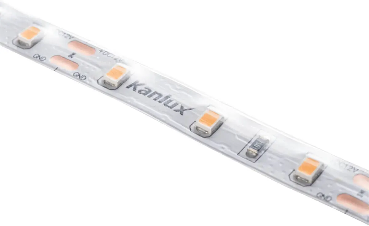 LED-Streifen LED STRIP 5 Meter L60 11W/M 12 IP65 Ra>90 Warmweiß