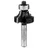 Bosch Abrundfräser R1 6,3 mm 1/4 Zoll D 25,4 mm L 13,2 mm