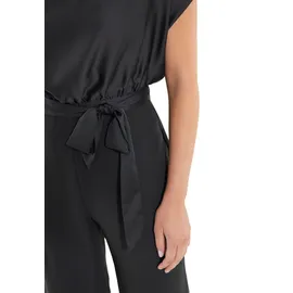 Swing Jumpsuit mit geradem Beinschnitt Schwarz 42