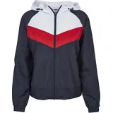 URBAN CLASSICS 3-tone Parka Navy / White / Red M