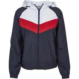 URBAN CLASSICS 3-tone Parka Navy / White / Red M