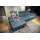 Calia Italia Ecksofa CALIA ITALIA "Toby Wing, B/T: 278/153 cm, Designsofa mit hohem Sitzkomfort, L-Form", blau (turchese quebec), B:278cm H:90cm T:153cm, Synthetische Faser (100% Polyester), Sofas, Ecksofa, inklusive Sitztiefenverstellung, Füße in chrom glänzend