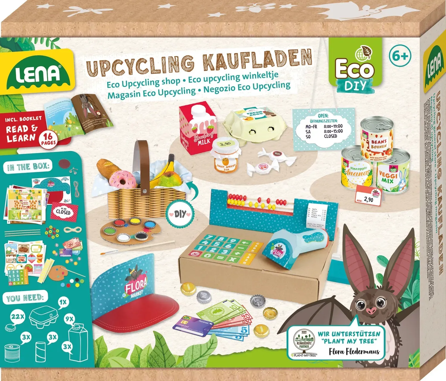 Simm LENA Eco Upcycling Kaufladen , FSC recycled