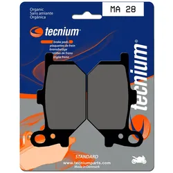 TECNIUM Organische Straßenbremsbeläge - MA28