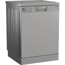 Indesit IN2FE13DT9S Geschirrspüler (freistehend, 600 mm, Silber)