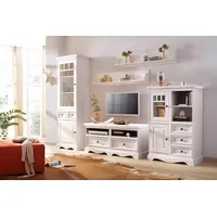 OTTO home Wohnwand OTTO HOME "Melissa", weiß, Kastenmöbel-Sets, Wohnwand