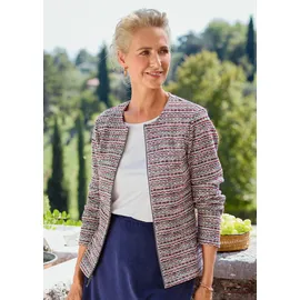 GOLDNER Jerseyblazer mit Glanzakzenten in bunt / gemustert), | Gr.: 42