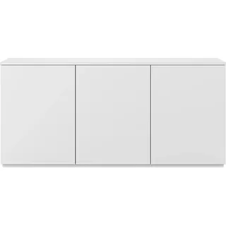 Sideboard TEMAHOME "Join", weiß (weiß, lackiert), B:180cm H:80cm T:50cm, Sideboards, Kommode, Push-to-Open-Funktion, Breite 180 cm
