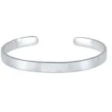 KUZZOI Armband Basic Bangle Matt 925 Sterling