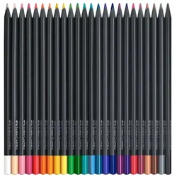 FABER-CASTELL Black Edition - Farbstift - ausgewählte leuchtende Farben (Packung