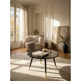 KADIMA DESIGN Kadima Schwarz Marmor 60 x 60 x 41 cm