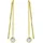 Amor Ohrhänger 2013812 Gelbgold 375 mit Zirkonia