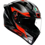 AGV K1 S Fastlap, Integralhelm - Schwarz/Grau/Rot/Weiß - XXL