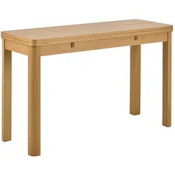 Ebuy24 Southampton Esstisch 120x90cm Inkl. 2 Zusatzplatten, Natur.
