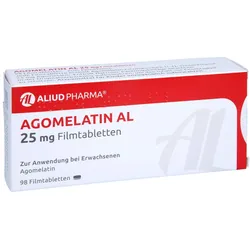 Agomelatin AL 25 mg Filmtabletten 98 St