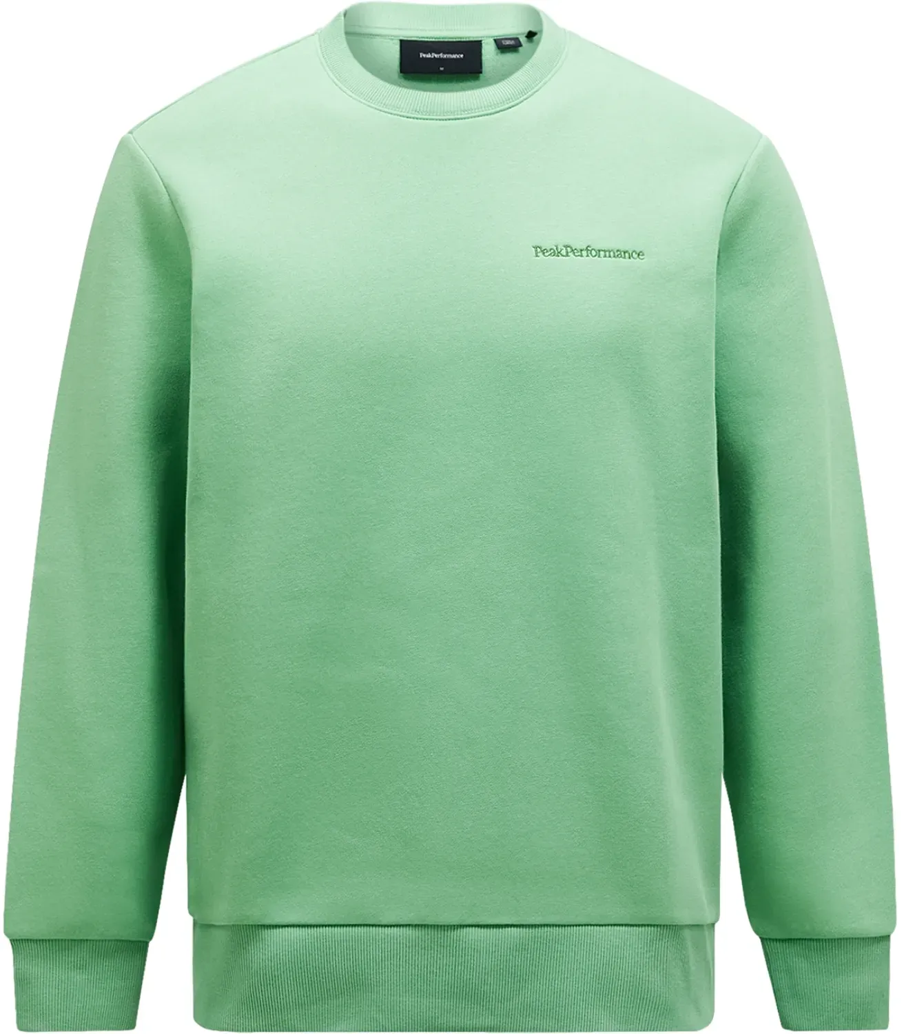 Peak Performance Pullover Original Small Logo Crew, mint