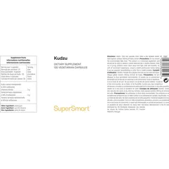 SuperSmart Kudzu extract Dietary Supplement - 120 Vegi-Kaps