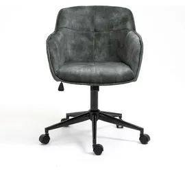 Wolfmöbel SEBA Office Stuhl Watson anthrazit - Grün