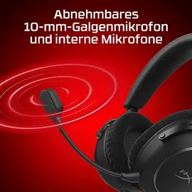 Kingston HYPERX Cloud Alpha 2 Wireless, Over-ear Gaming Headset Bluetooth Schwarz