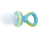 Nûby Nuby ID5397AQUA Fruchtsauger Nibbler mit Schutzkappe, Blau