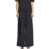 Comma, Stoffhose mit elastischem Bund, Blau, 40