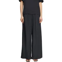 Comma, Stoffhose mit elastischem Bund, Blau, 40