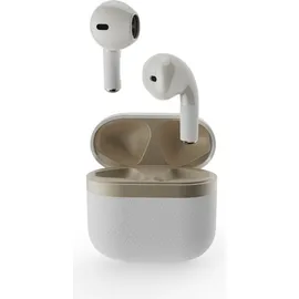 Gembird TWS In-Ear Kopfhörer Weiss Gold Bluetooth 5.0 - Weiß