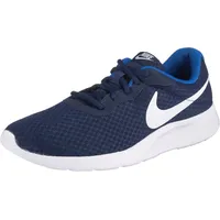 Nike Herren Tanjun Laufschuhe, Midnight Navy Blau Weiß Game Royal Blau, 46 EU - 46 EU