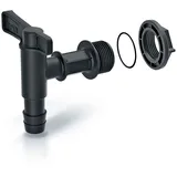 Prosperplast Zubehör für Wassertank – Wasserhahn CANTAP, Abmessungen (mm) 150 x 40 x 160, Farbe Schwarz