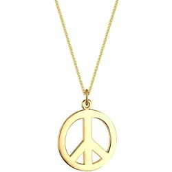 Elli Boho Peace Zeichen 925 Sterling Silber 55 Damen 
