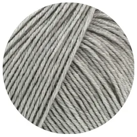 Lana Grossa Häkelwolle Cool Wool Vintage Grau 50 g