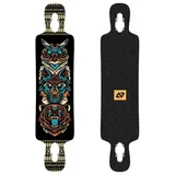 Hydroponic Drop Through Dt 3.0 Animals 39x8.75 ́ ́ Longboard-deck - Multicolor - One Size