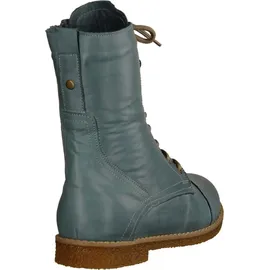 Andrea Conti Damen Stiefelette Schnürboot Leder 0348760, Größe:37 EU, Farbe:Blau - 37