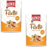 Rinti Filetto Huhn & Hühnerherz in Jelly 24 x 100 g
